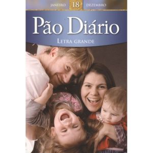 PAO DIARIO 18 - LETRA GRANDE BROCHURA - 2015 - PUBLICACOES RBC