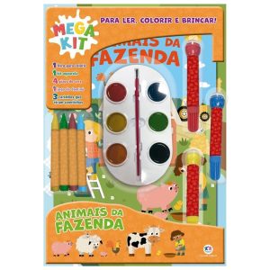 ANIMAIS DA FAZENDA - LER, COLORIR E BRINCAR - CIRANDA CULTURAL