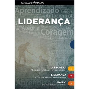 Box - liderança - 3 livros: Liderança na prática - PUBLICAÇÕES PÃO DIÁRIO