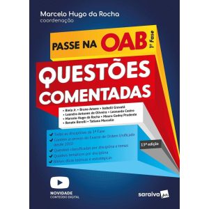 PASSE NA OAB - 1ª FASE DA FGV - QUESTÕES COMENTADA - SARAIVAJUR