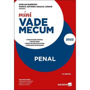 MÍNI VADE MECUM PENAL - 12ª EDIÇÃO 2022 - SARAIVA COM
