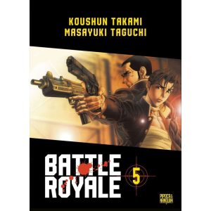 BATTLE ROYALE OMNIBUS (VOL. 5 DE 5 - COM 4 CARDS E - PIPOCA E NANQUIM