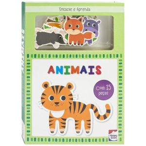 ENCAIXE E APRENDA: ANIMAIS - HAPPY BOOKS