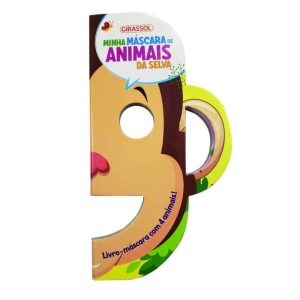 MINHA MÁSCARA DE ANIMAIS DA SELVA - GIRASSOL