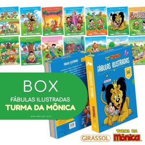 TURMA DA MÔNICA - BOX - FÁBULAS ILUSTRADAS - GIRASSOL