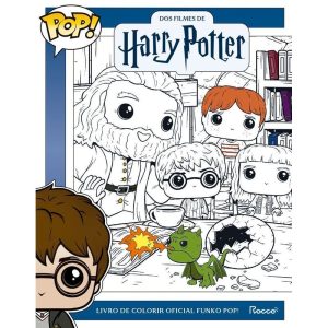LIVRO DE COLORIR OFICIAL FUNKO POP! DOS FILMES DE  - EDITORA ROCCO