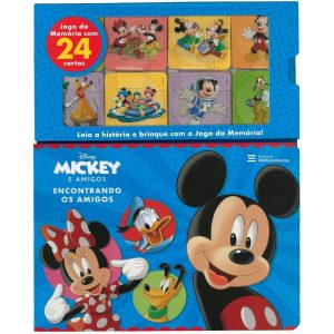 MICKEY E AMIGOS - ENCONTRANDO OS AMIGOS: LIVRO + J - MELHORAMENTOS CAJAMAR