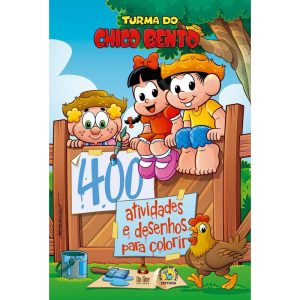 TURMA DO CHICO BENTO LIVRO 400 ATIVIDADES E DESENH - ON LINE EDITORA