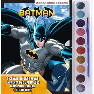 BATMAN LIVRO PARA PINTAR COM AQUARELA - ON LINE EDITORA