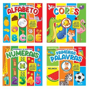 COLEÇÃO APRENDENDO E SE DIVERTINDO - KIT COM 4 LIV - ON LINE EDITORA