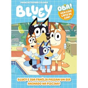 BLUEY PRANCHETA PARA COLORIR - ON LINE EDITORA