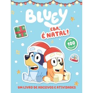 BLUEY LIVRO DE ADESIVOS E ATIVIDADES - EBA, É NATA - ON LINE EDITORA