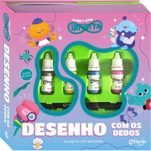 CLUBE DE ARTE INFINITA: DESENHO COM OS DEDOS - CATAPULTA