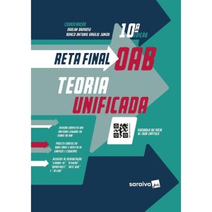 RETA FINAL OAB - TEORIA UNIFICADA - 10 EDIÇÃO 2022 - SARAIVAJUR