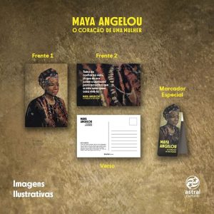 O CORAÇÃO DE UMA MULHER + POSTAIS - ASTRAL CULTURAL