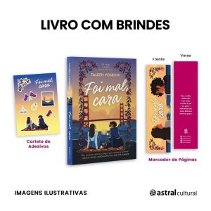 FOI MAL, CARA + CARTELA DE ADESIVOS + MARCADOR - ASTRAL CULTURAL