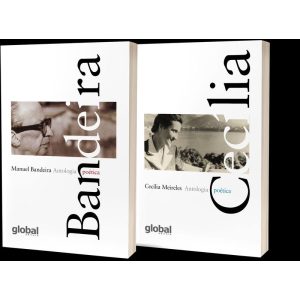KIT POESIA REUNIDA: ANTOLOGIA POÉTICA MANUEL & CEC - GLOBAL EDITORA E DISTRIBUIDORA