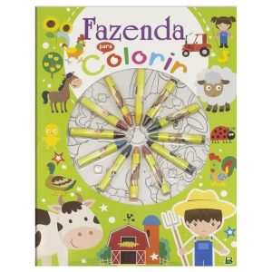 CORES EM AÇÃO! FAZENDA PARA COLORIR - BRASILEITURA