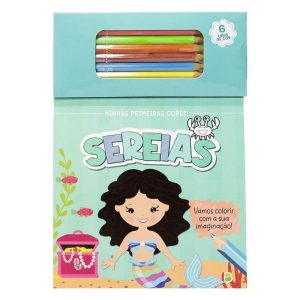 LIVRO DE PINTURA DO PEQUENO ARTISTA: SEREIAS - BRASILEITURA