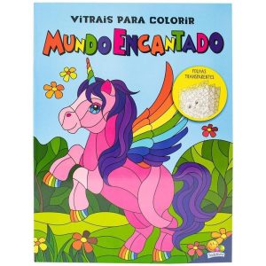 Vitrais para Colorir: Mundo Encantado - TODOLIVRO