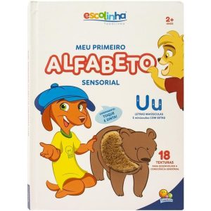 Escolinha Meu Primeiro Alfabeto Sensorial Tátil - TODOLIVRO