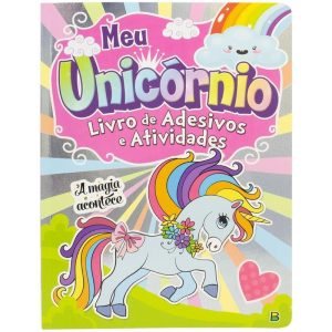 MEU UNICÓRNIO... LIVRO DE ADESIVOS E ATIVIDADES - BRASILEITURA
