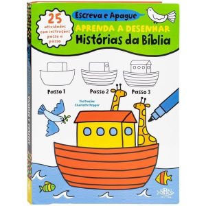 APRENDA A DESENHAR HISTÓRIAS DA BÍBLIA - TODOLIVRO