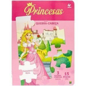 Mundo Encantado: Princesas em quebra-cabeça - TODOLIVRO