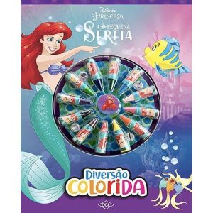 DISNEY - CORES - A PEQUENA SEREIA - DCL - DIFUSAO CULTURAL DO LIVRO LTDA