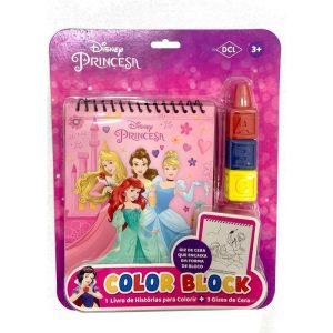 DISNEY - COLOR BLOCK - PRINCESAS - DCL - DIFUSAO CULTURAL DO LIVRO LTDA