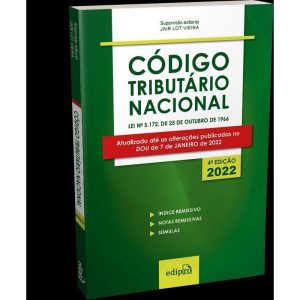 CÓDIGO TRIBUTÁRIO NACIONAL 2022 - MINI - EDIPRO