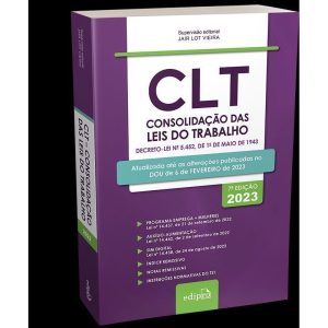 CLT 2023: CONSOLIDAÇÃO DAS LEIS DO TRABALHO - MÍNI - EDIPRO