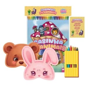CASINHA DE ANIMAIS - SUPERKIT DIVERTIDO - VALE DAS LETRAS