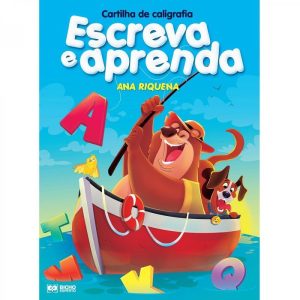 CARTILHA DE CALIGRAFIA - ESCREVA E APRENDA - BICHO ESPERTO DISTRIBUIDORA DE