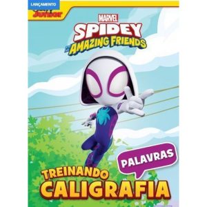 TREINANDO A CALIGRAFIA MARVEL SPIDEY - PALAVRAS - BICHO ESPERTO DISTRIBUIDORA DE