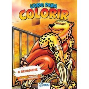 LIVRO PARA COLORIR JORNADA DO HERÓI - A REVANCHE - BICHO ESPERTO DISTRIBUIDORA DE