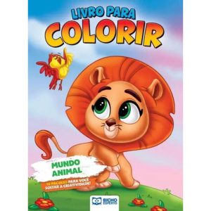 LIVRO PARA COLORIR TURMINHA ANIMAL - MUNDO ANIMAL - BICHO ESPERTO DISTRIBUIDORA DE