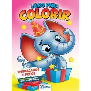 LIVRO PARA COLORIR TURMINHA ANIMAL - ENGRAÇADOS E  - BICHO ESPERTO DISTRIBUIDORA DE