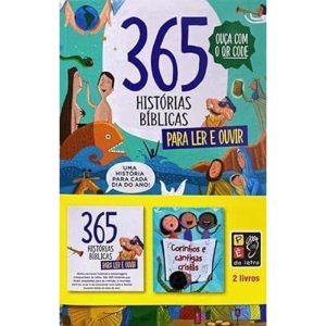 COLEÇÃO HISTÓRIAS BÍBLICAS, CORINHOS E CANTIGAS CR - PE DA LETRA EDITORA