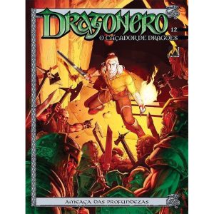 DRAGONERO - VOLUME 12: A AMEAÇA DAS PROFUNDEZAS - MYTHOS EDITORA