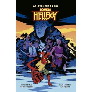 AS AVENTURAS DO JOVEM HELLBOY - VOLUME 1 - MYTHOS EDITORA