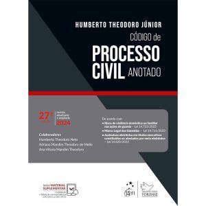 CÓDIGO DE PROCESSO CIVIL ANOTADO - 27ª EDIÇÃO 2024 - EDITORA FORENSE