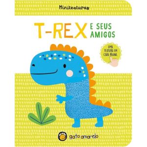 Minitexturas: T-Rex e seus Amigos - GATO AMARELO