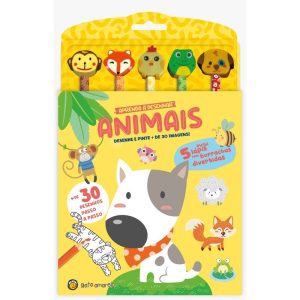 Aprenda a desenhar - Animais - GATO AMARELO