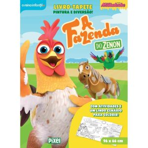 A FAZENDA DO ZENON: PINTURA E DIVERSÃO! - LIVRO-TA - PIXEL