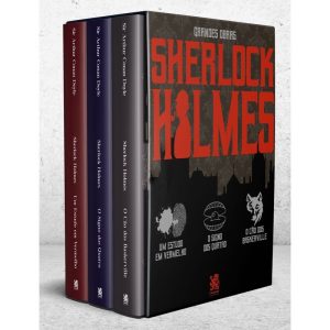 GRANDES OBRAS SHERLOCK HOLMES - BOX COM 3 LIVROS - CAMELOT EDITORA