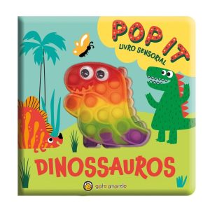 Pop it: dinossauros - GATO AMARELO