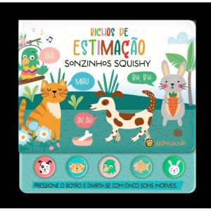 Bichos de estimação - sonzinhos squishy - GATO AMARELO