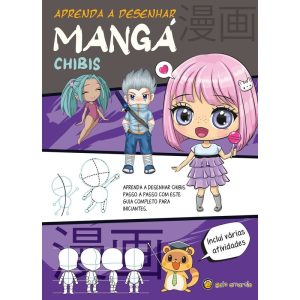 Aprenda a desenhar mangá - chibis - GATO AMARELO