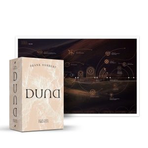 Box duna: segunda trilogia + pôster cronologia dun - EDITORA ALEPH